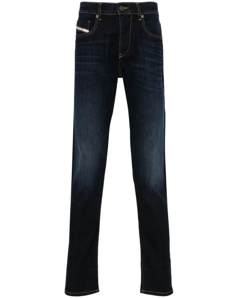 Diesel Halbhohe 2019 D-Strukt Slim-Fit-Jeans - Blau Blau