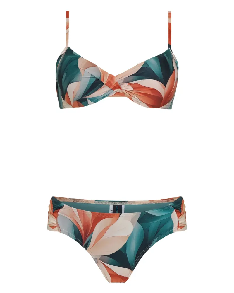 Lygia & Nanny Vitória floral-print bikini - Grün Grün