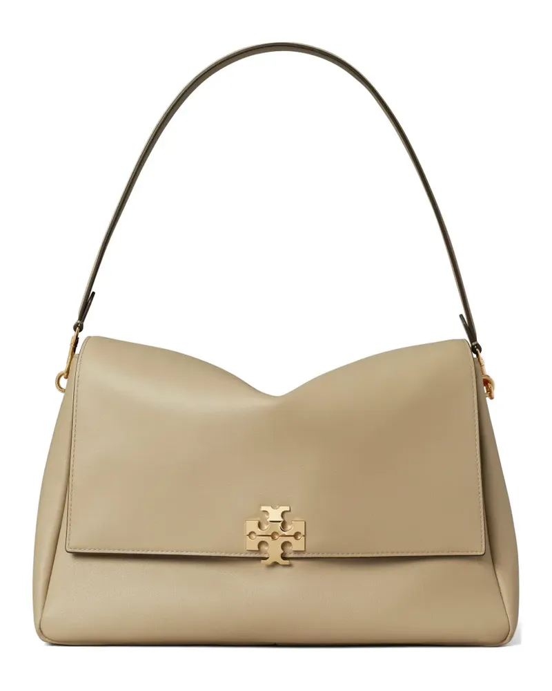 Tory Burch large Charlie shoulder bag - Grau Grau