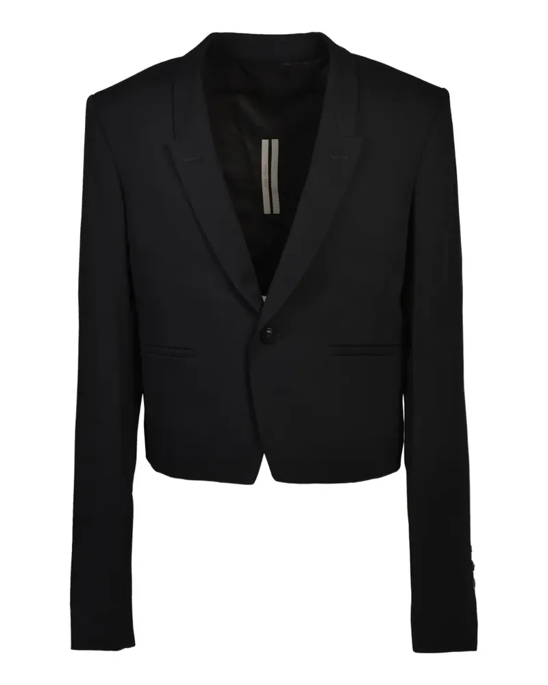 Rick Owens Alice buckle-strap jacket - Schwarz Schwarz