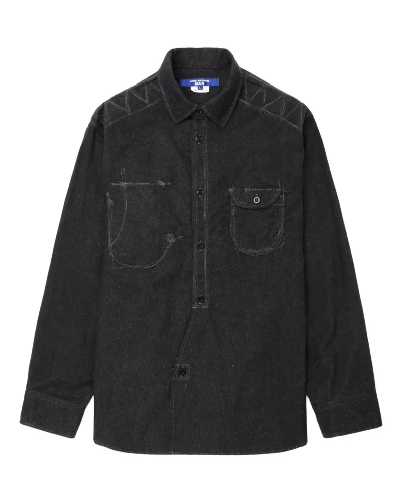 Junya Watanabe pocket detail shirt - Grau Grau