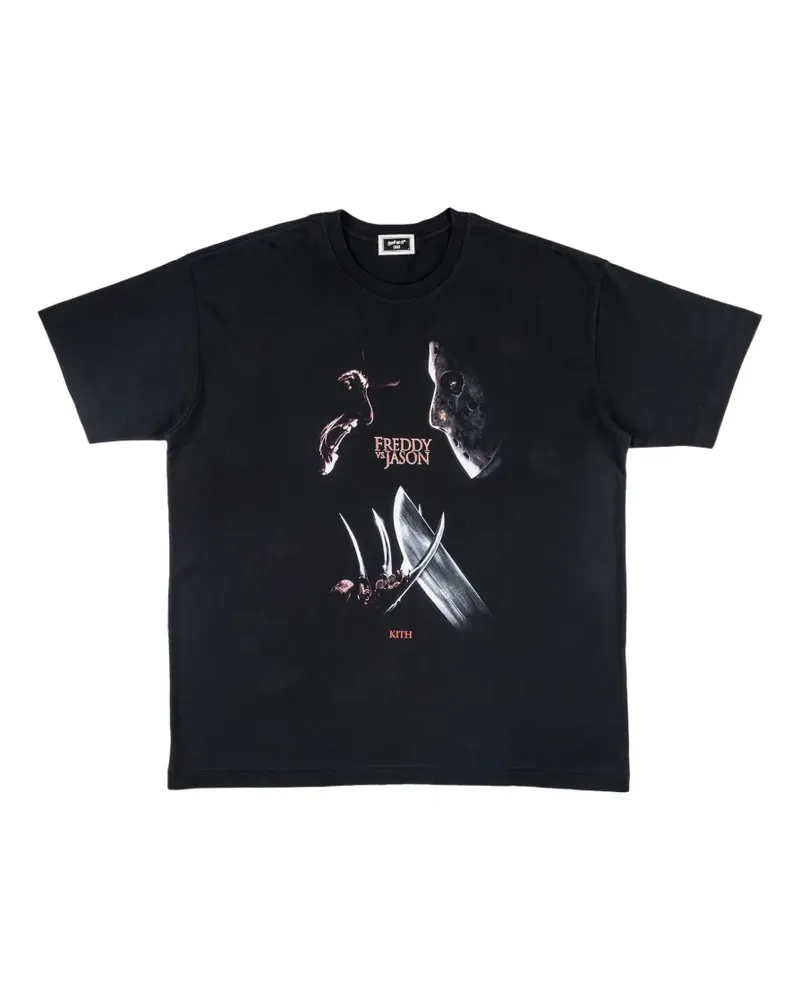 KITH Freddy vs Jason graphic-print T-shirt - Schwarz Schwarz