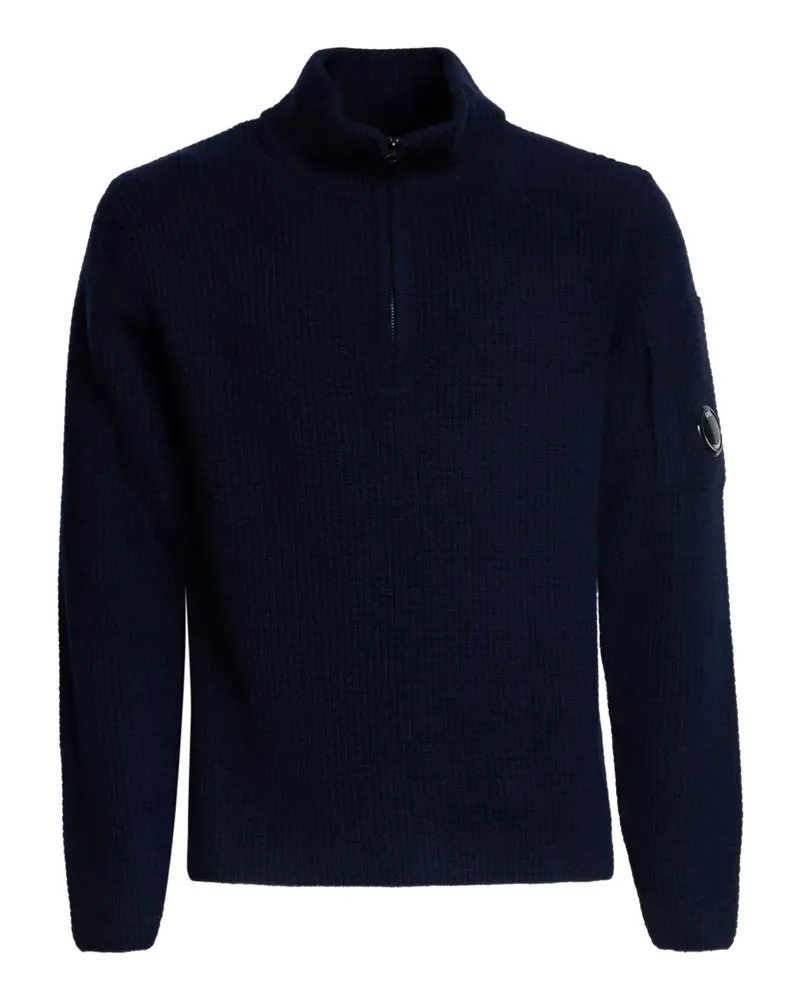 C.P. Company Pullover mit Stehkragen - Blau Blau