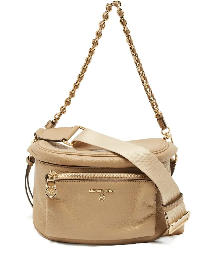 Michael Kors Slater Schultertasche - Nude Nude
