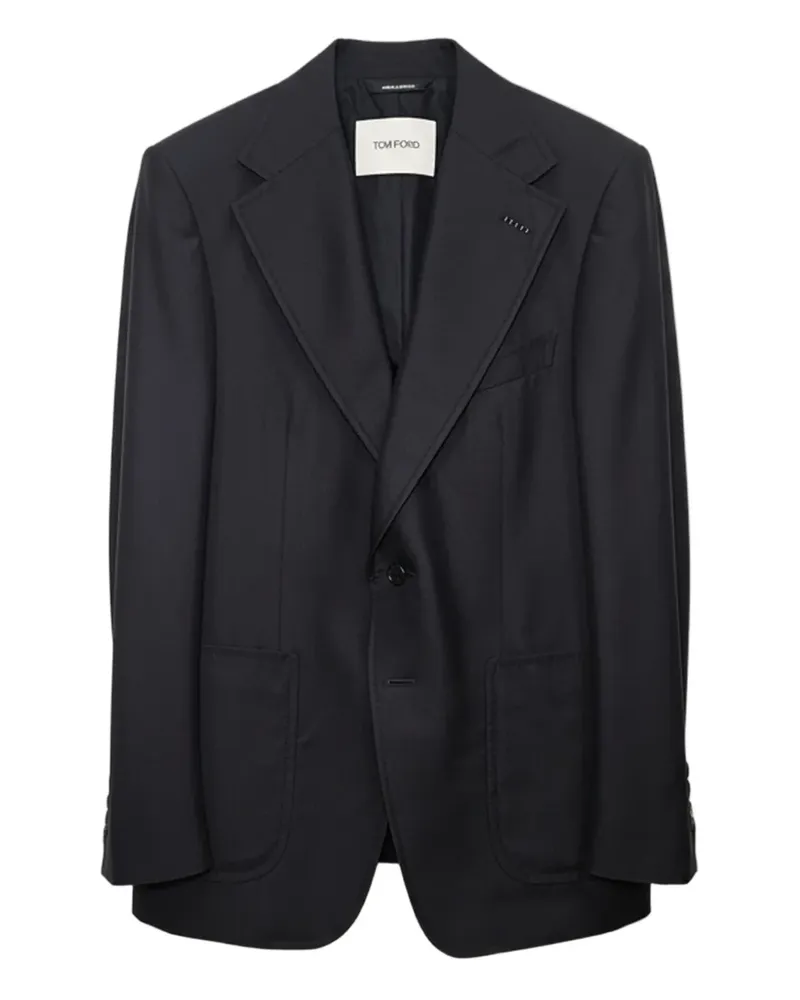 Tom Ford Jacke mit aufgesetzten Taschen - Schwarz Schwarz