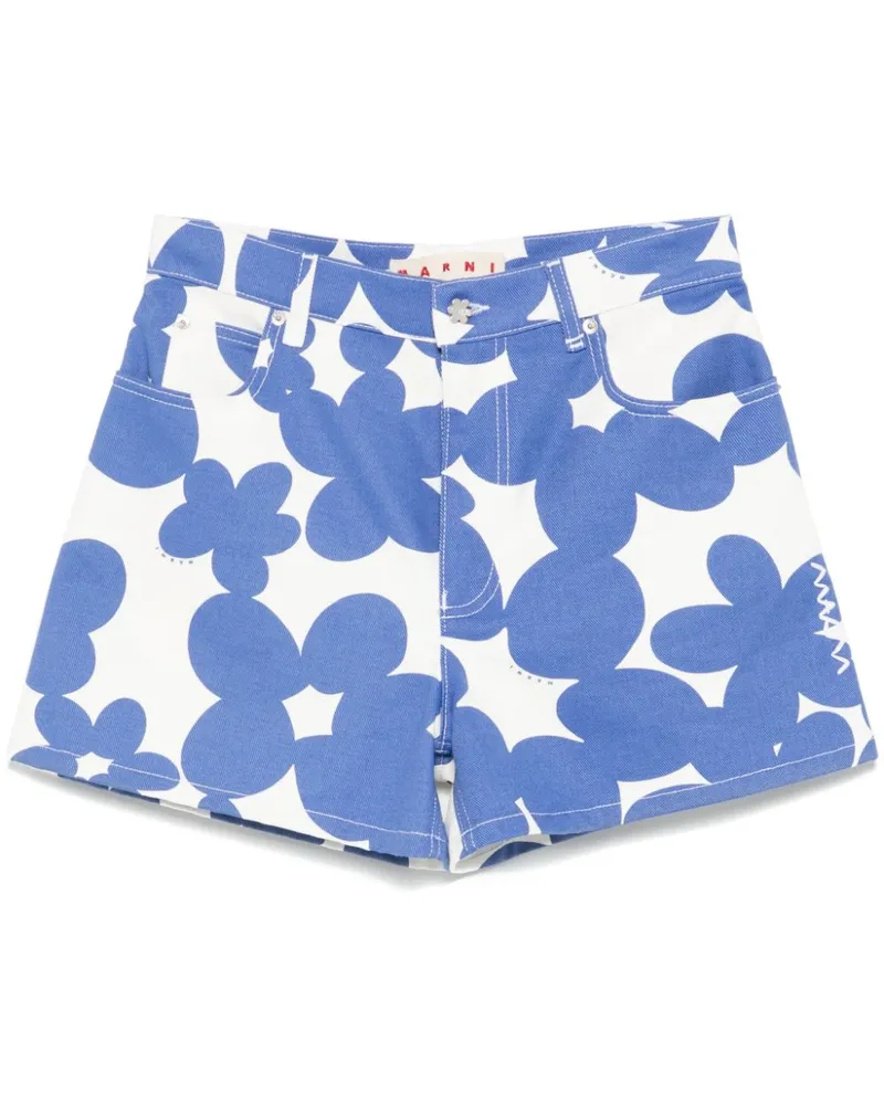 Marni Dillies Minirock - Blau Blau