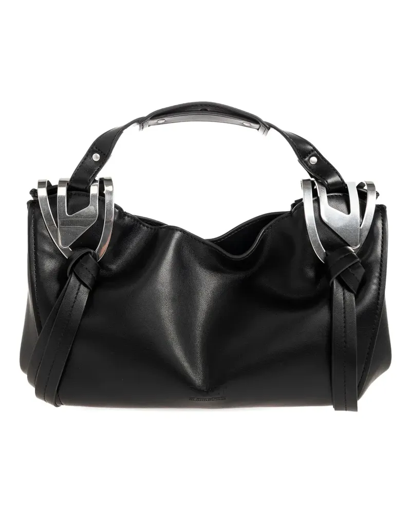 Diesel Schultertasche mit Knotendetail - Schwarz Schwarz