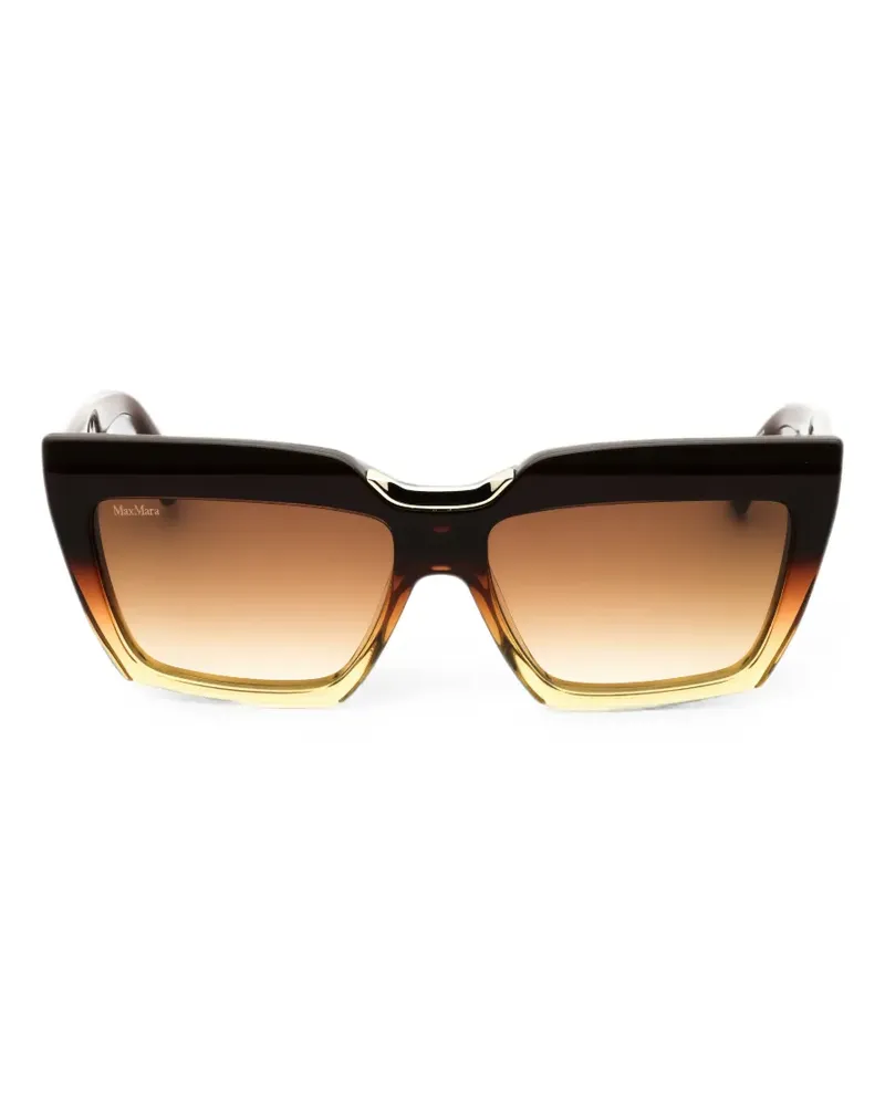 Max Mara cat-eye sunglasses - Braun Braun