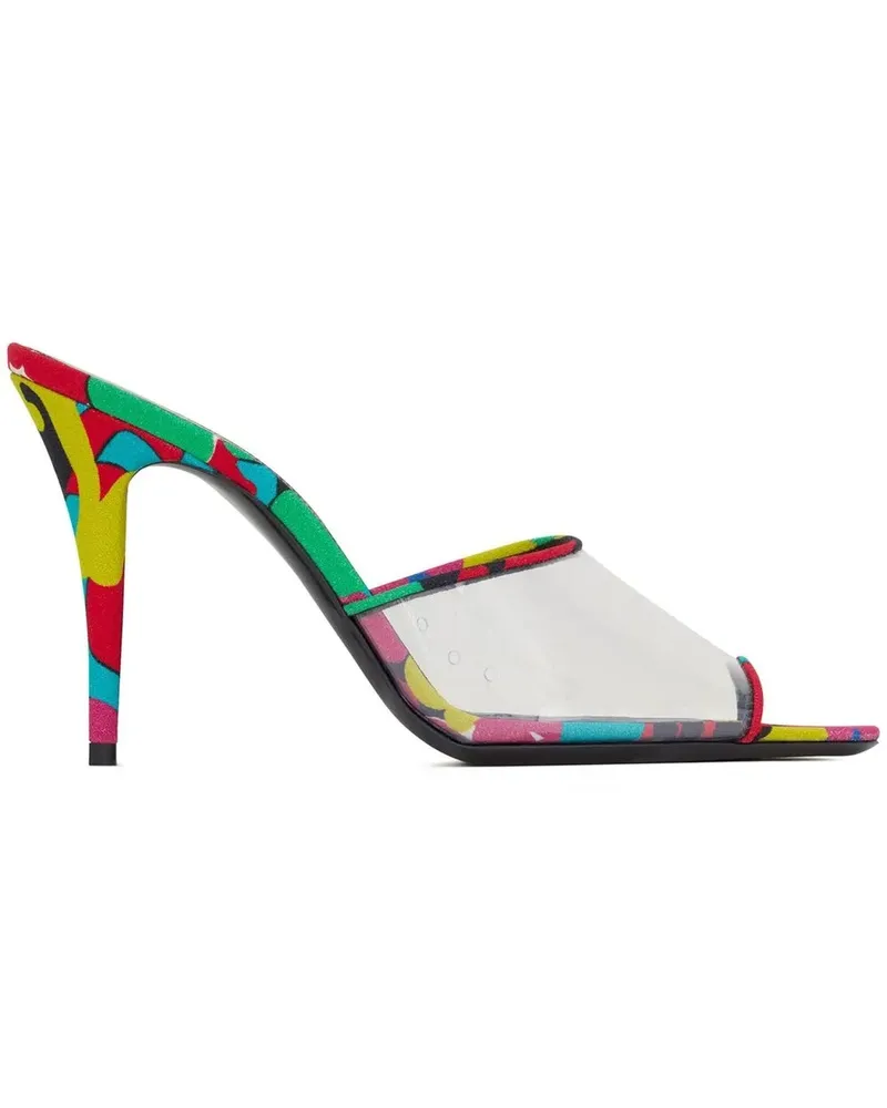 Saint Laurent Gippy Sandalen 95mm - Weiß Weiß