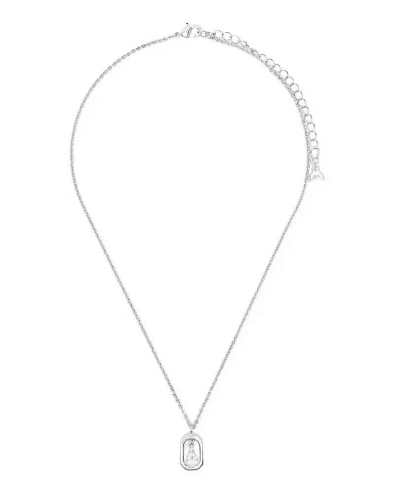 Patrizia Pepe fly-pendant necklace - Silber Silber