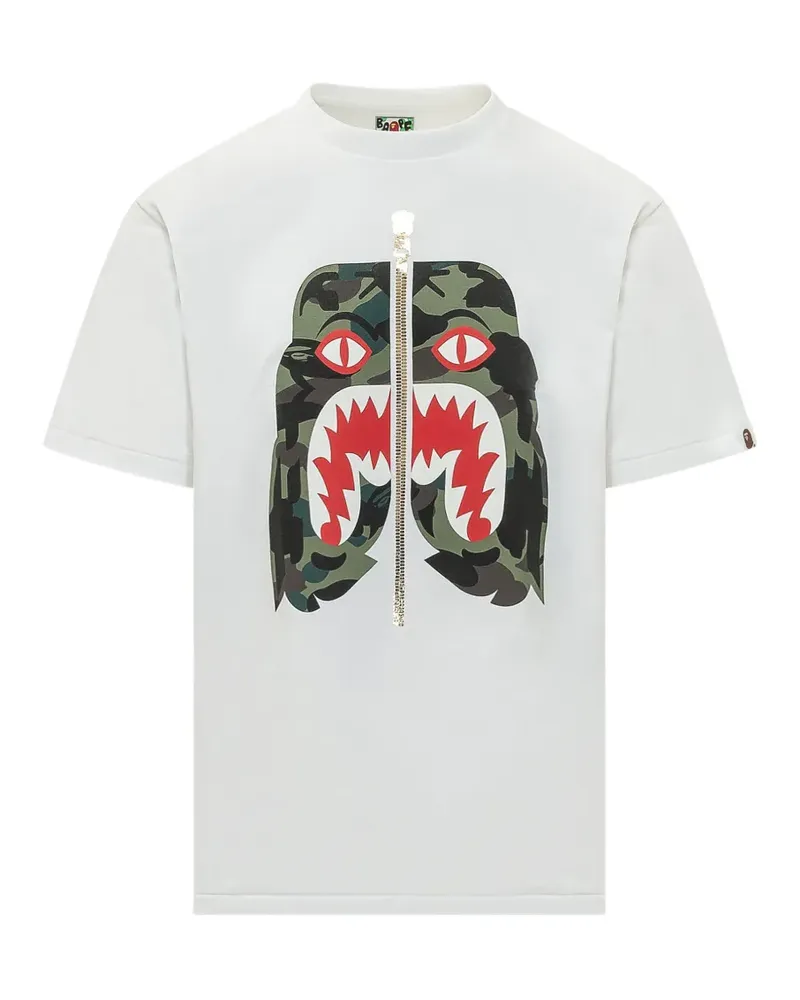 BAPE graphic-print T-shirt - Weiß Weiß