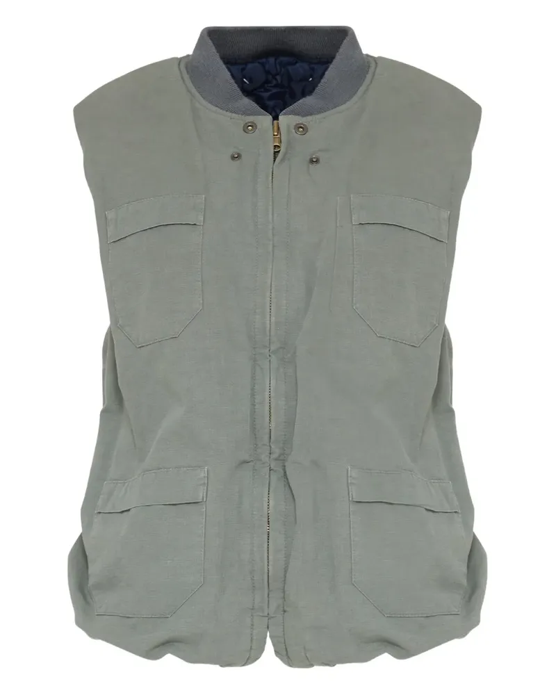 Maison Margiela Weste aus Baumwollgemisch - Grün Grün