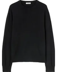 Jil Sander Kaschmirpullover mit Rundhalsausschnitt Schwarz