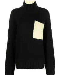 J.W.Anderson Rollkragenpullover mit Logo-Stickerei Schwarz