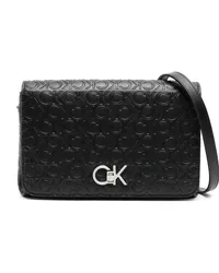 Calvin Klein Umhängetasche mit Monogramm Schwarz