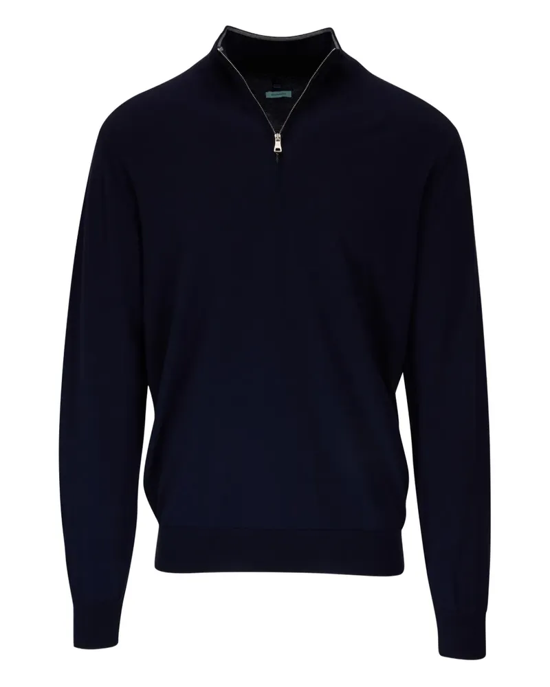 Peter Millar Pullover mit Reißverschluss - Blau Blau