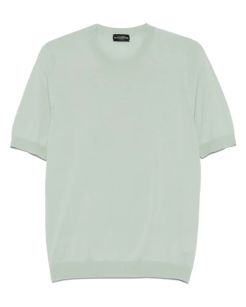 Ballantyne Gestricktes T-Shirt - Grün Grün