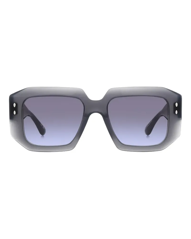 Isabel Marant geometric-frame sunglasses - Grau Grau
