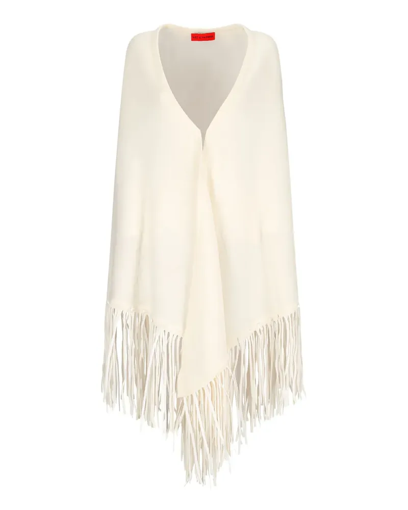 Wild Cashmere Schal mit geknoteten Fransen - Nude Nude