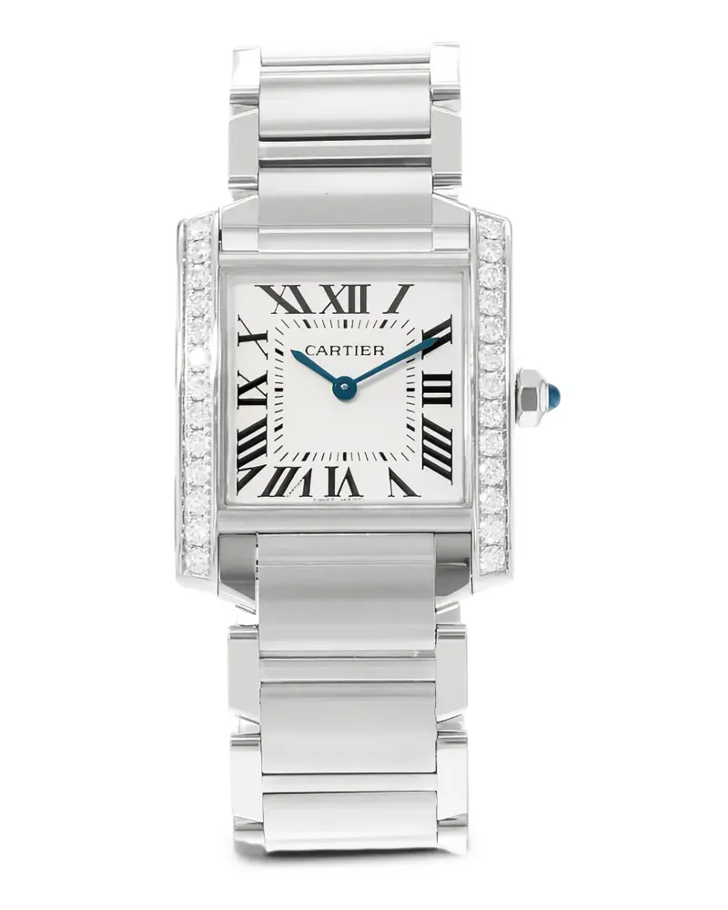 Cartier 2017 Tank Française 25mm watch - Weiß Weiß