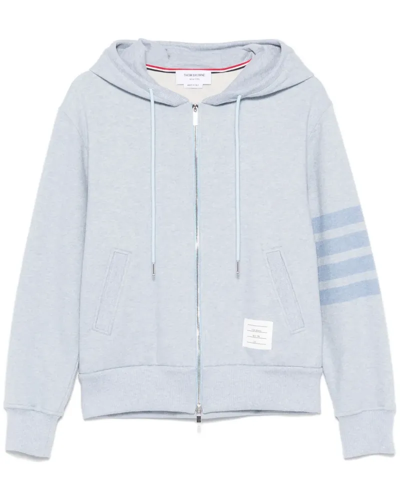 Thom Browne 4-Bar Kapuzenjacke - Blau Blau