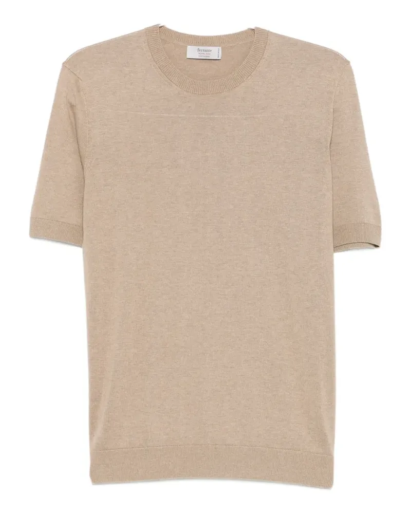 Ferrante short-sleeve sweater - Nude Nude