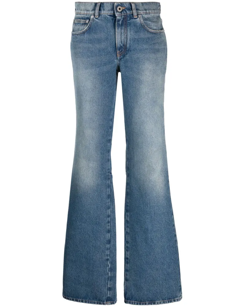 OFF-WHITE Tief sitzende Schlagjeans - Blau Blau