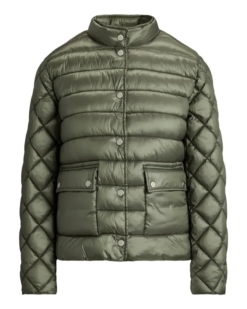 Ralph Lauren Gesteppte Jacke mit Stehkragen - Grün Grün