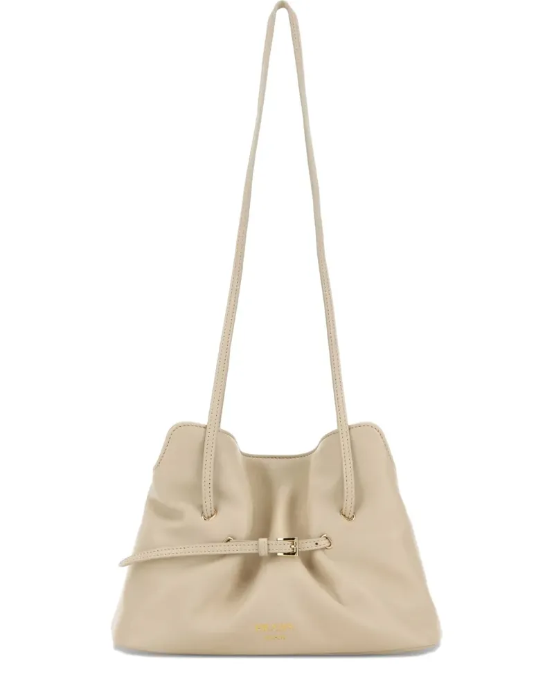 Prada small Dana leather toe bag - Nude Nude