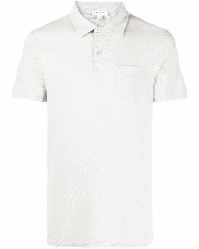 Sunspel Riviera short-sleeve polo shirt - Grün Grün