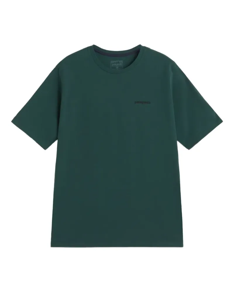 Patagonia T-Shirt mit Logo-Print - Grün Grün
