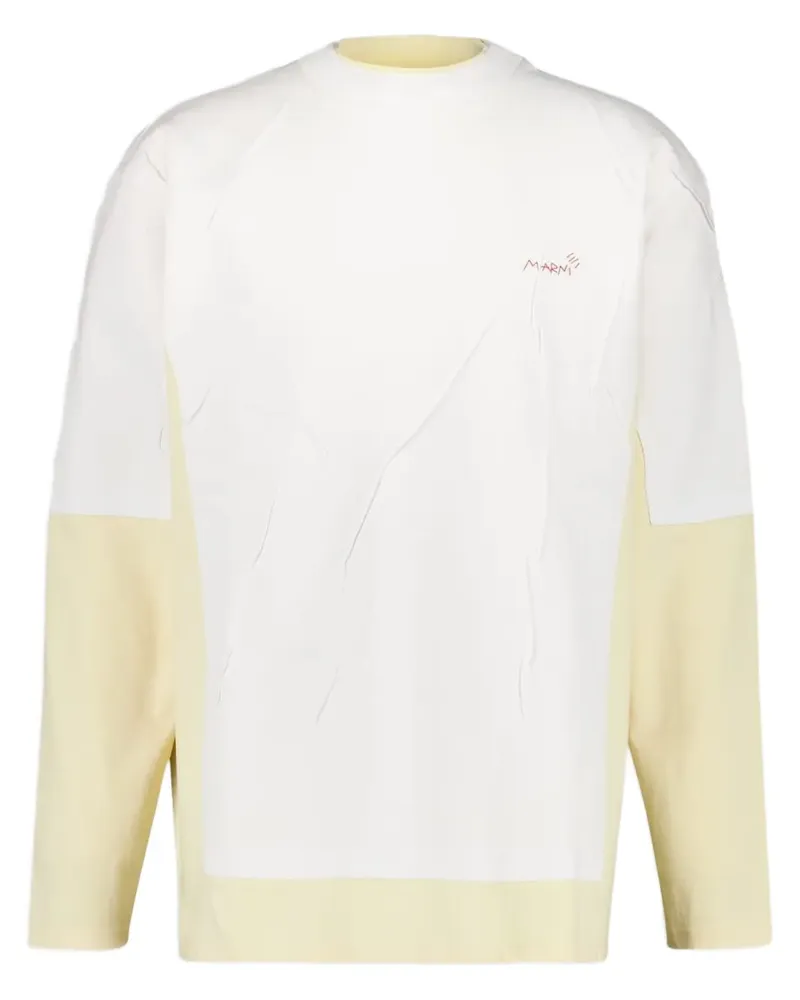 Marni T-Shirt aus Baumwolle - Weiß Weiß