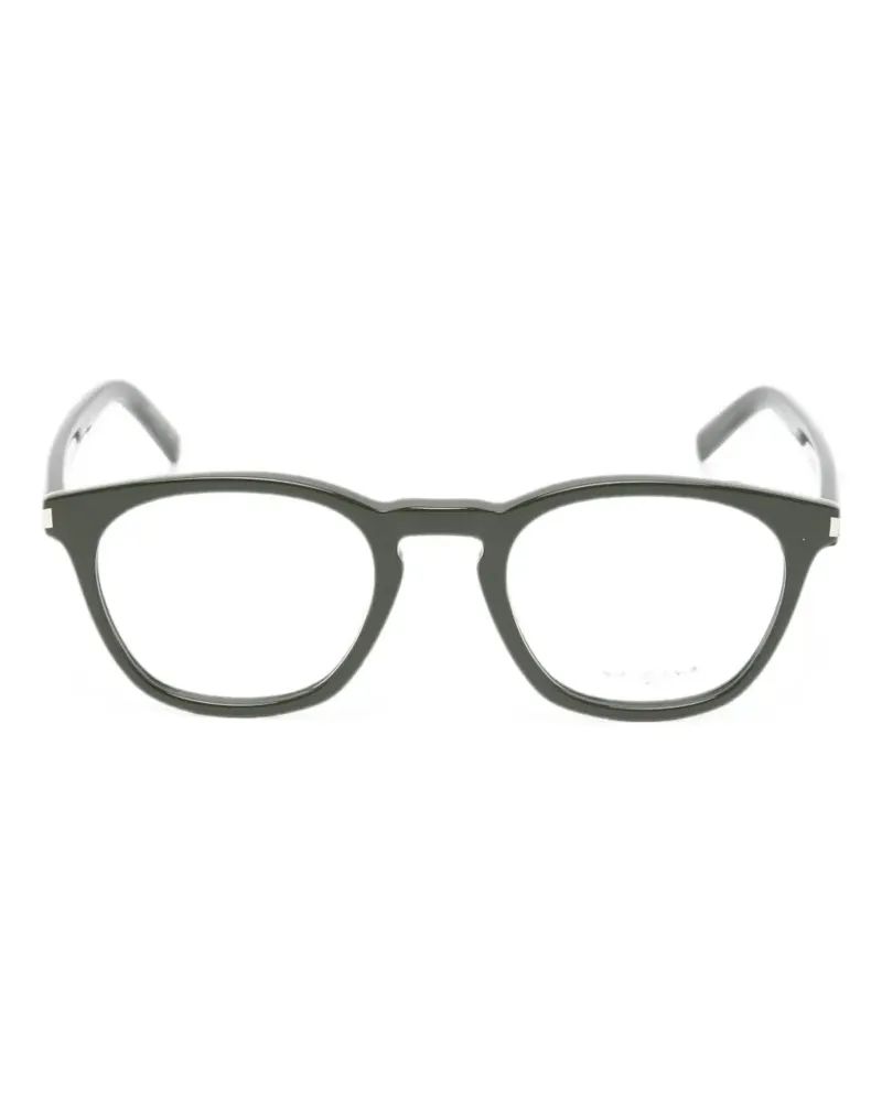 Saint Laurent Brille mit rundem Gestell - Grün Grün