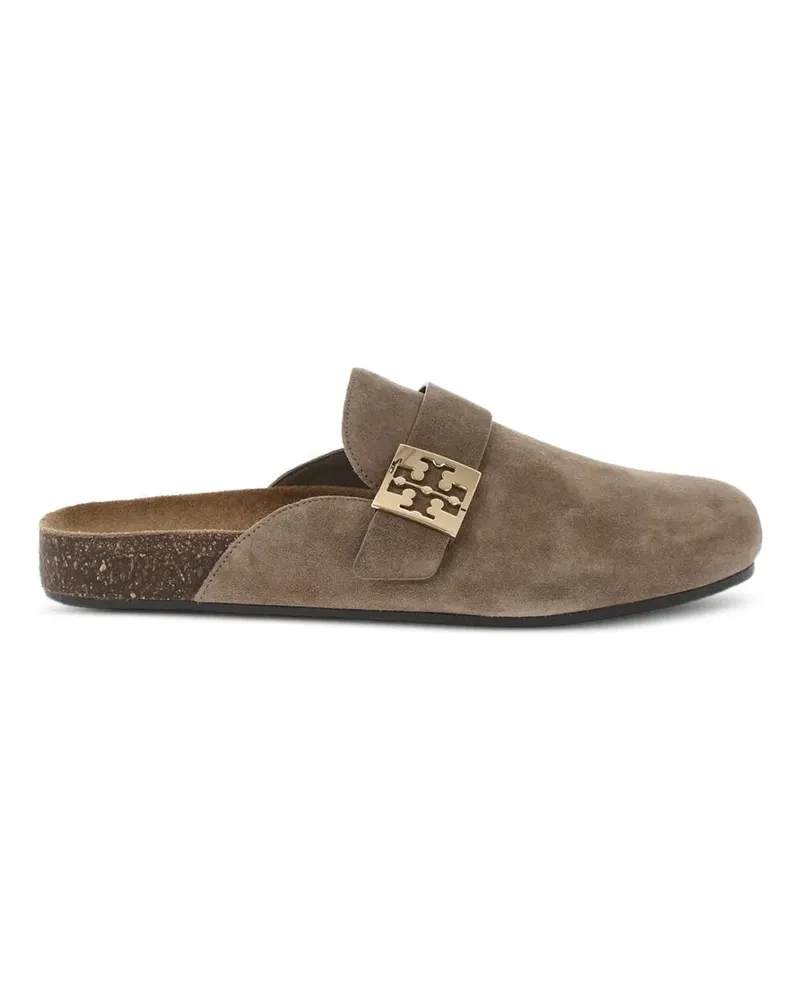 Tory Burch Mules mit Logo-Schnalle - Braun Braun