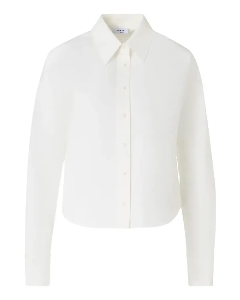 Akris long-sleeve button-up shirt - Weiß Weiß