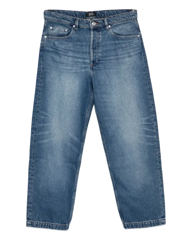 A.P.C. Jeans mit geradem Bein - Blau Blau