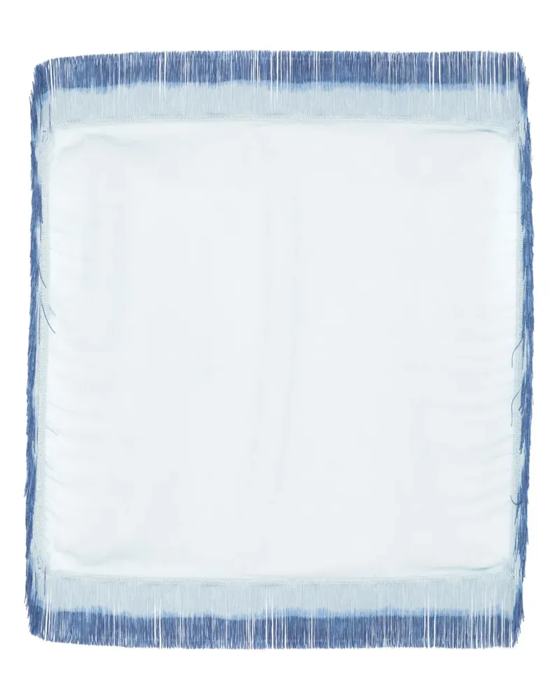 Faliero Sarti New Charleston Schal - Blau Blau