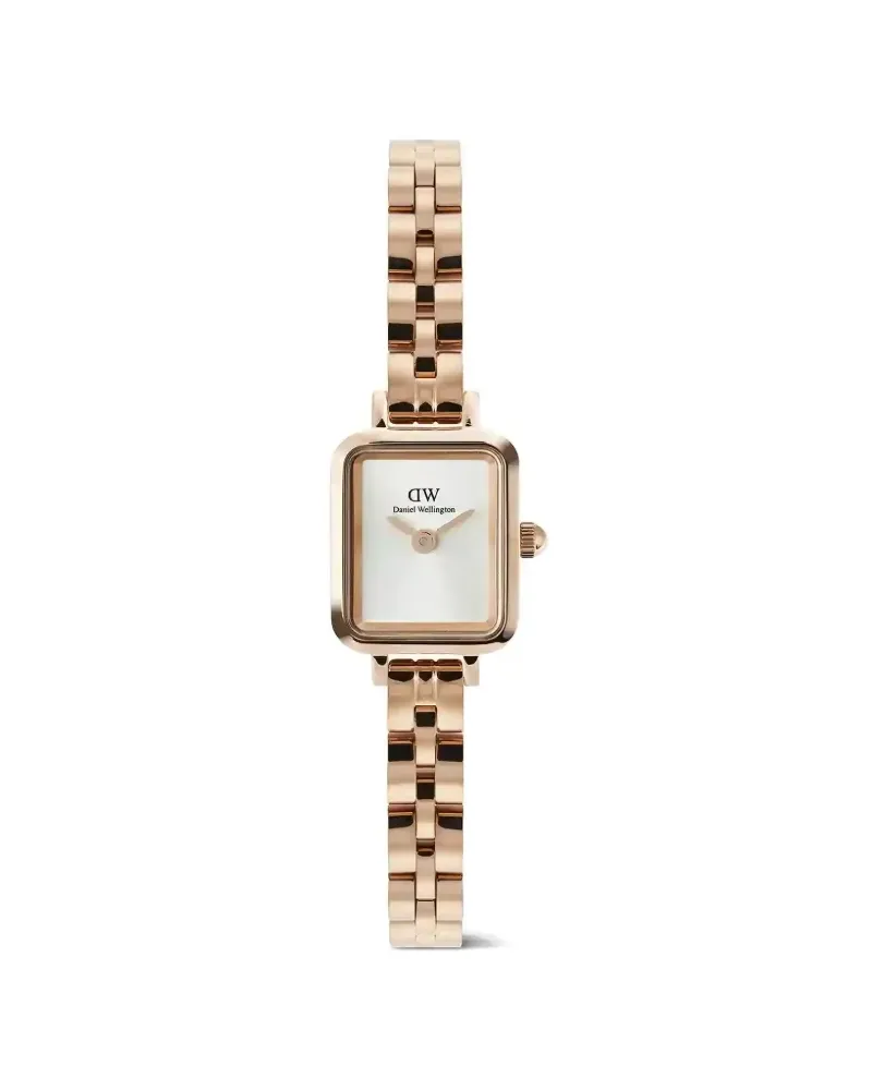 Daniel Wellington Mini Quadro Armbanduhr, 15mm - Weiß Weiß