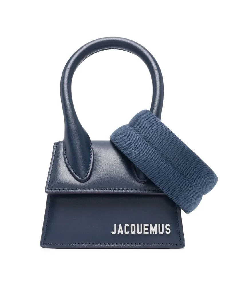 Jacquemus Le Chiquito Homme Schultertasche Blau