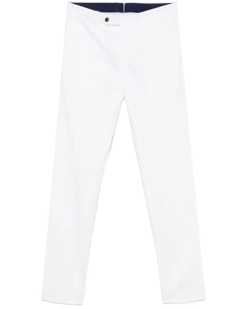 PT TORINO Hose mit Tapered-Bein - Weiß Weiß