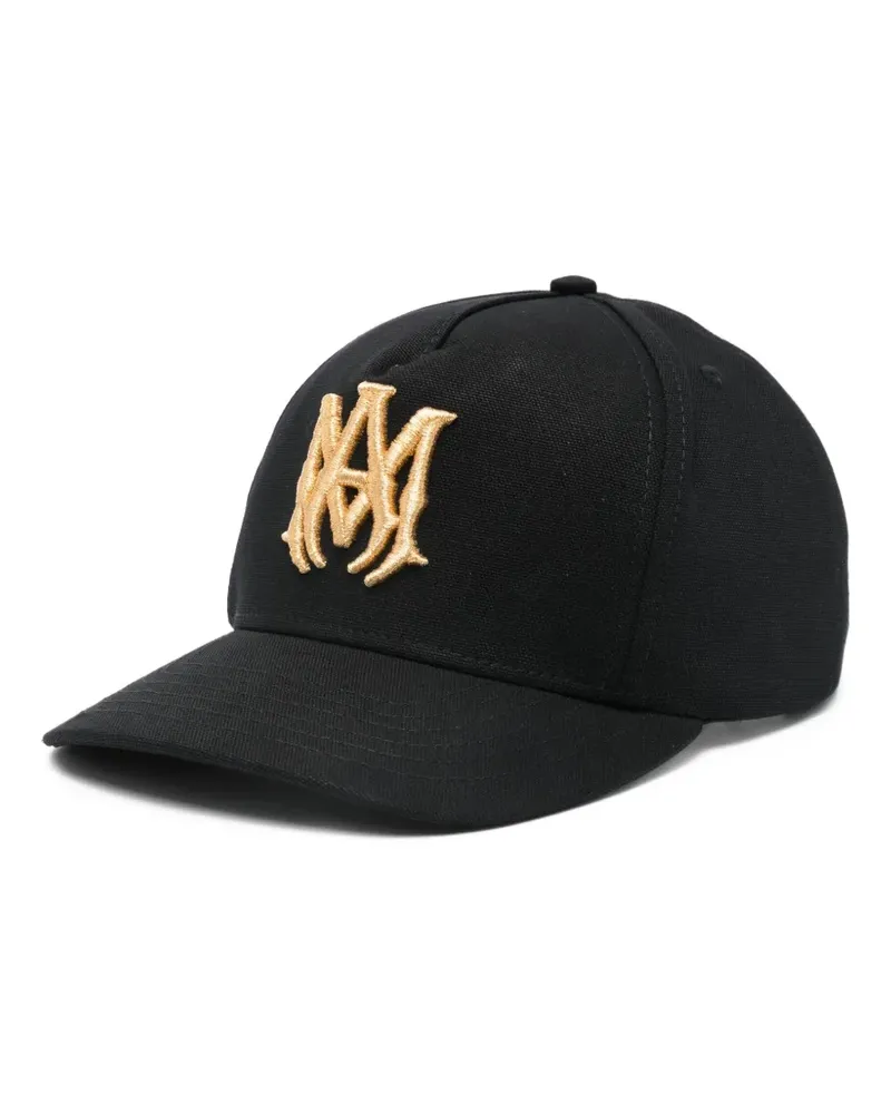 Amiri Baseballkappe mit Logo-Stickerei - Schwarz Schwarz