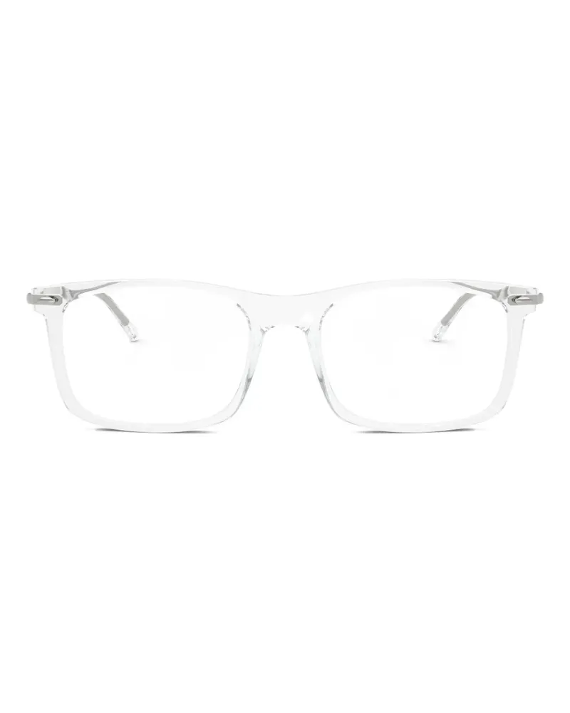 Ray Ban Brille mit eckigem Gestell - Weiß Weiß