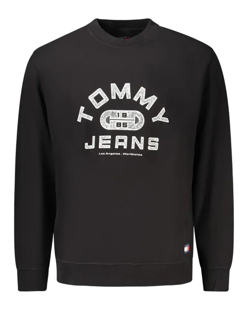 Tommy Hilfiger logo-print sweatshirt - Schwarz Schwarz