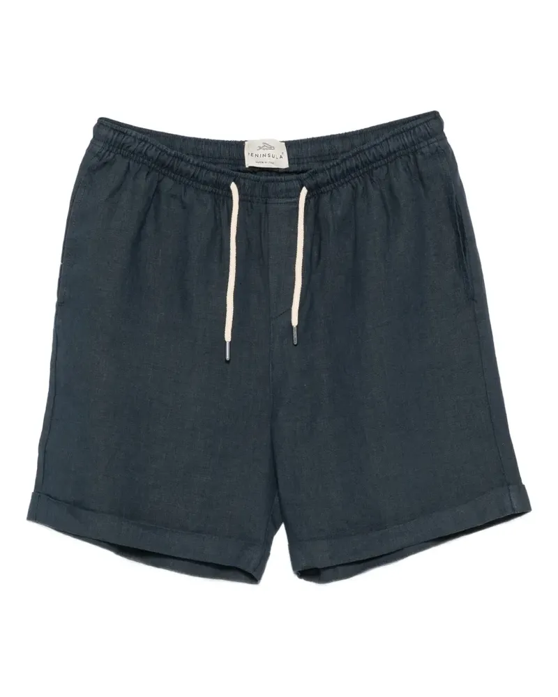 PENINSULA Stromboli Shorts mit Kordelzug - Blau Blau