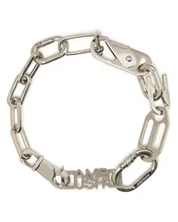 AMBUSH Kettenarmband mit Logo Silber