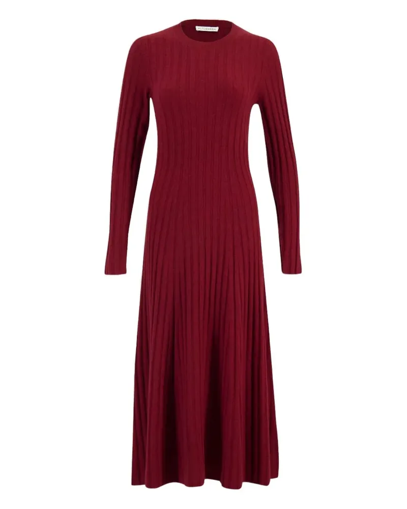 Altuzarra Geripptes Gia Maxikleid - Rot Rot