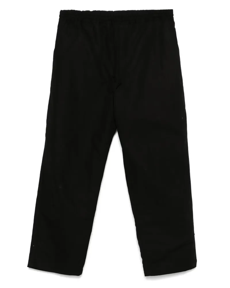 Comme des Garçons Hose mit Tapered-Bein - Schwarz Schwarz