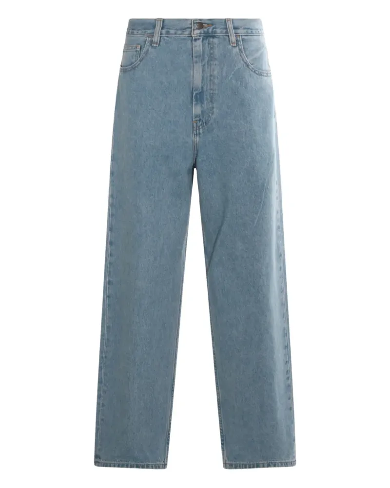 Carhartt WIP Jeans mit Logo-Patch - Blau Blau