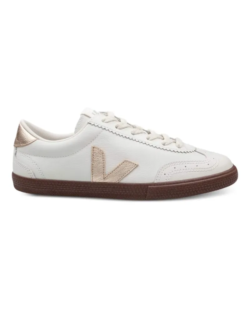 VEJA Volley leather sneakers - Weiß Weiß