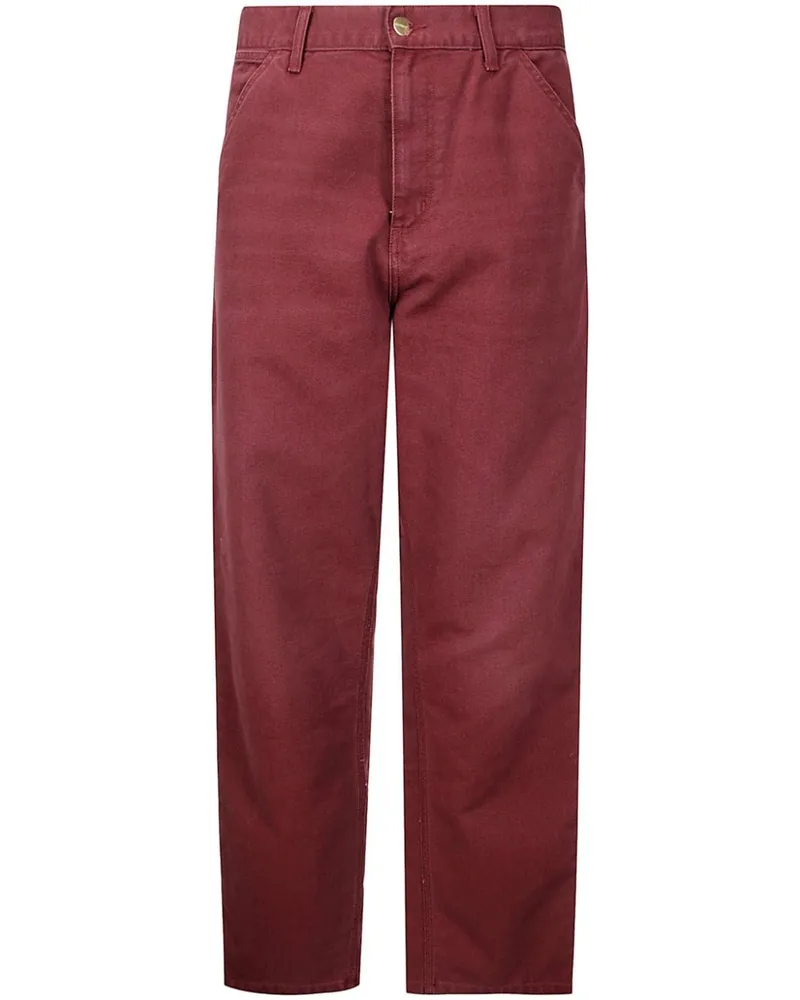 Carhartt WIP Single Knee Hose - Rot Rot